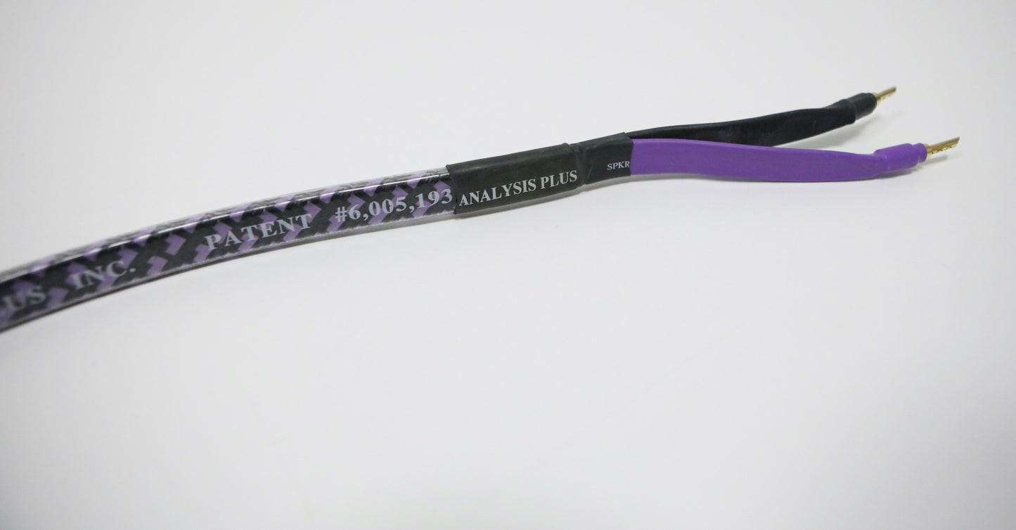 Analysis Plus Solo Crystal Oval 8 High-End Lautsprecherkabel