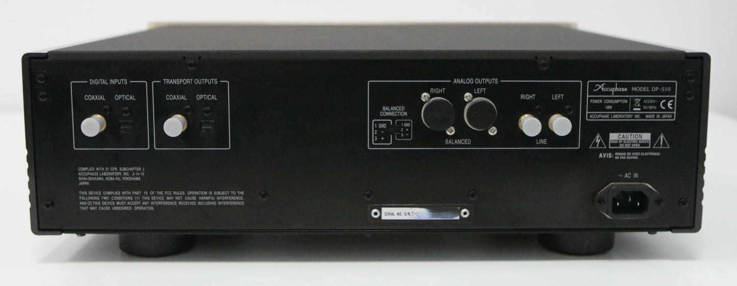 ACCUPHASE DP-510 P.I.A High-End CD-Player