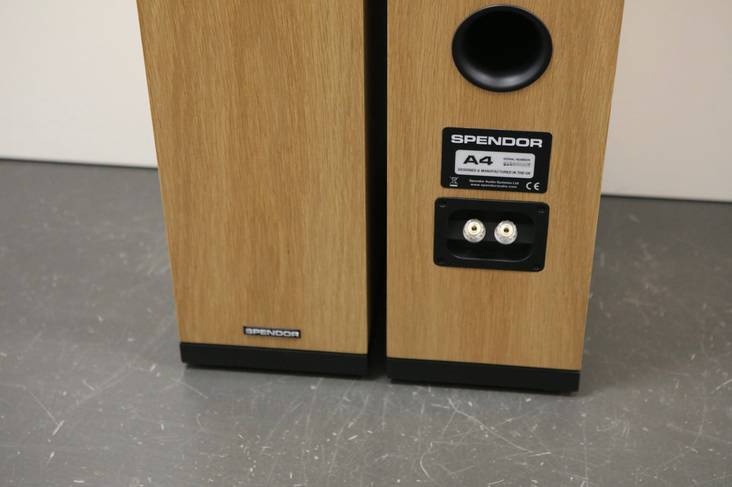 Spendor A4 eiche hell High-End Standlautsprecher