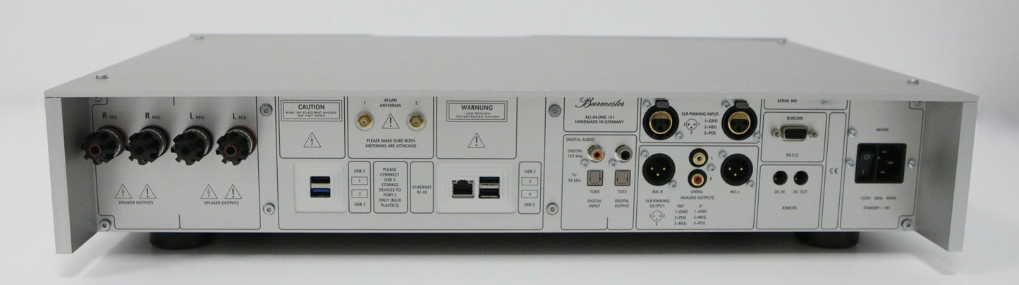 Burmester 161 High-End All-in-One-Lösung für audiophilen Musikgenuss