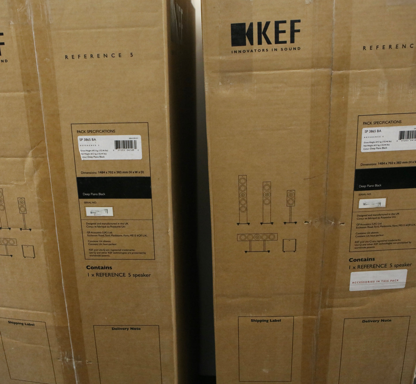 KEF Reference 5 High-End *ungeöffnet in OVP und unbespielt*