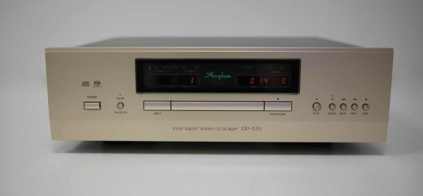 ACCUPHASE DP-570 P.I.A High-End SACD/CD-Player