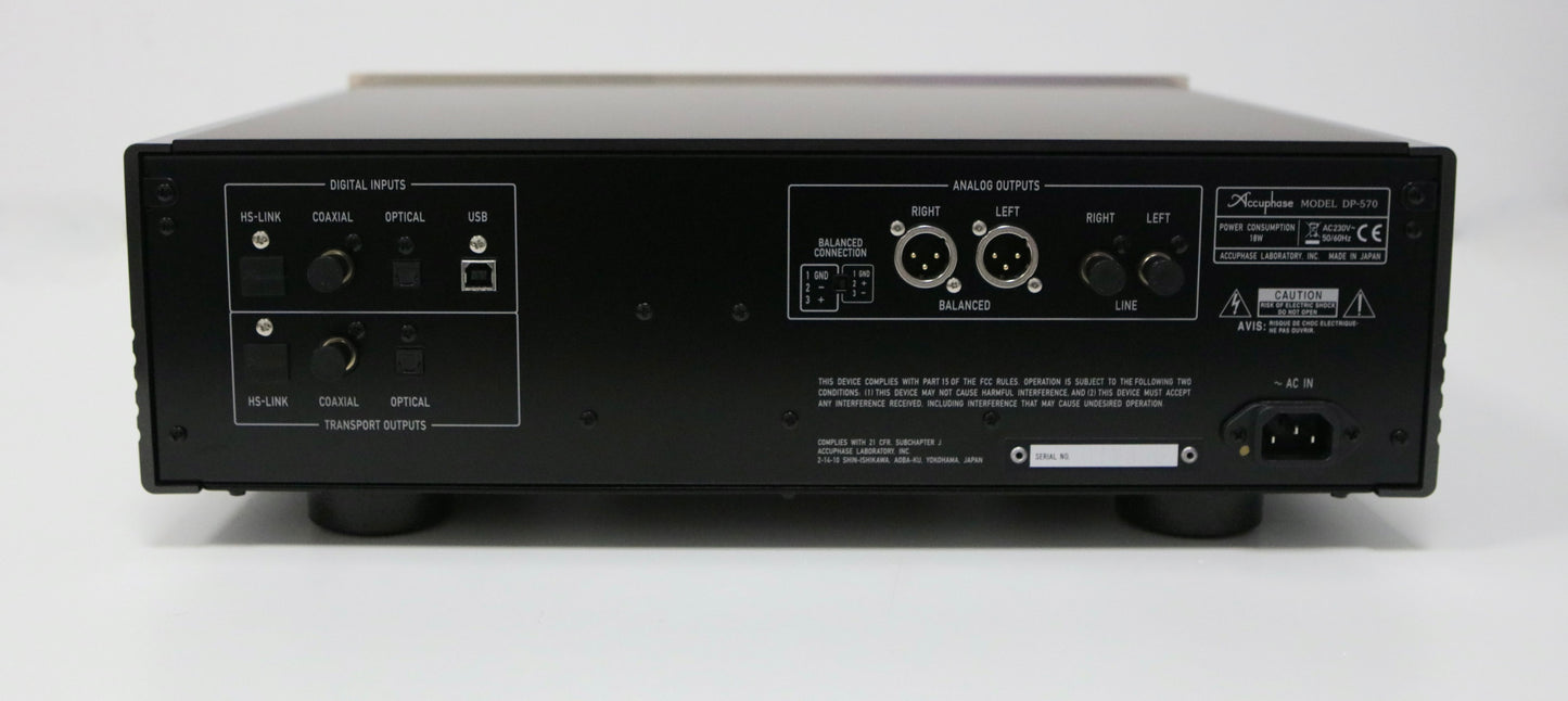 ACCUPHASE DP-570 P.I.A High-End SACD/CD-Player