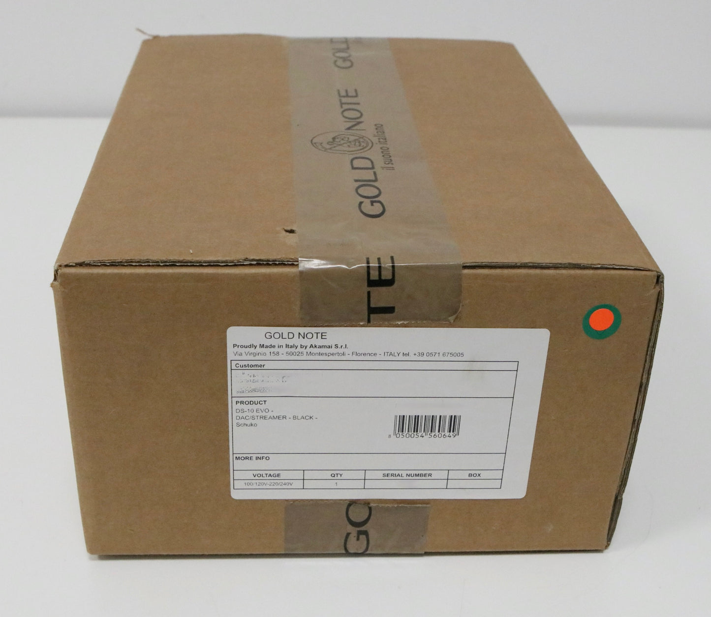 Goldnote DS10 Evo schwarz High-End Streamingvorstufe NEU/DEMO