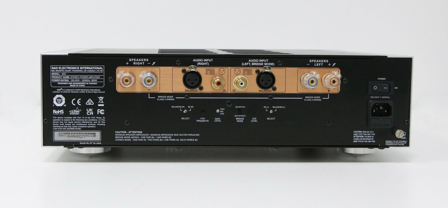 NAD M23 High-End Stereo Endverstärker