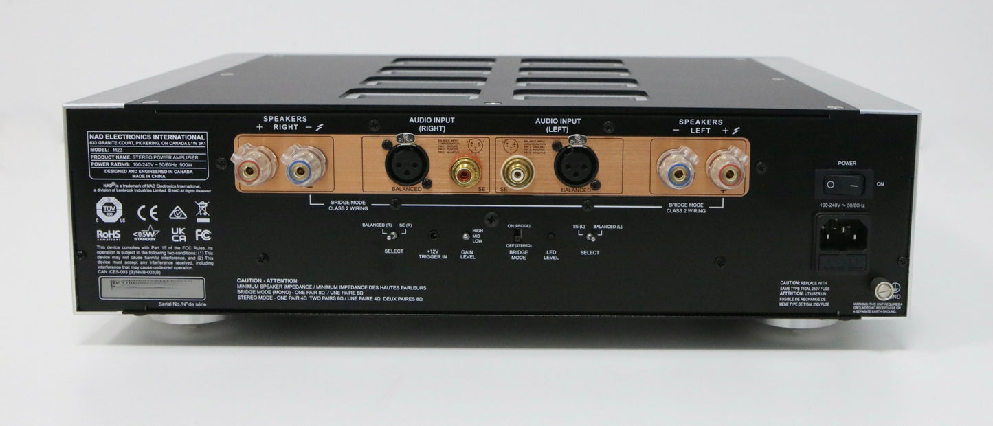 NAD M23 High-End Stereo Endverstärker