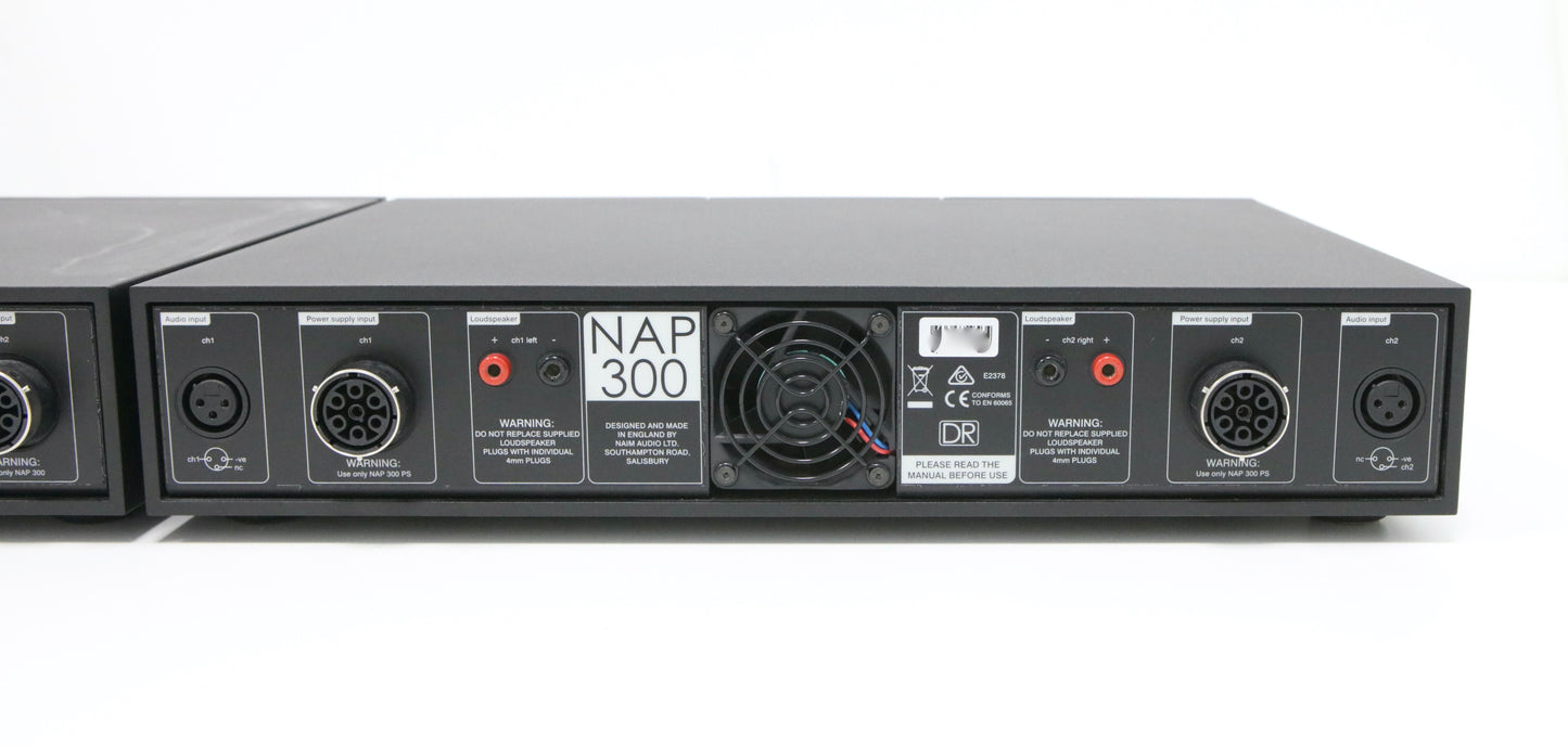 Naim Audio NAP 300 DR Endstufe mit NAP 300 PS Netzteil