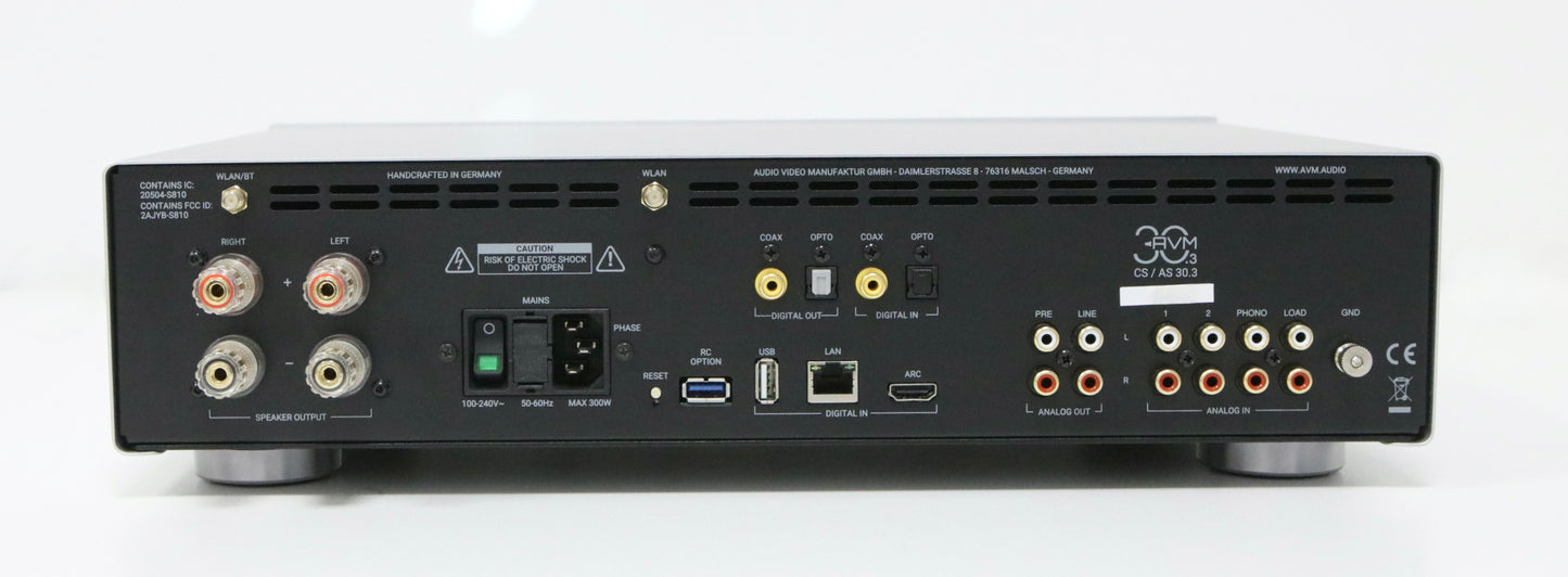 AVM CS 30.3 silber All-In-One Streaming-Verstärker
