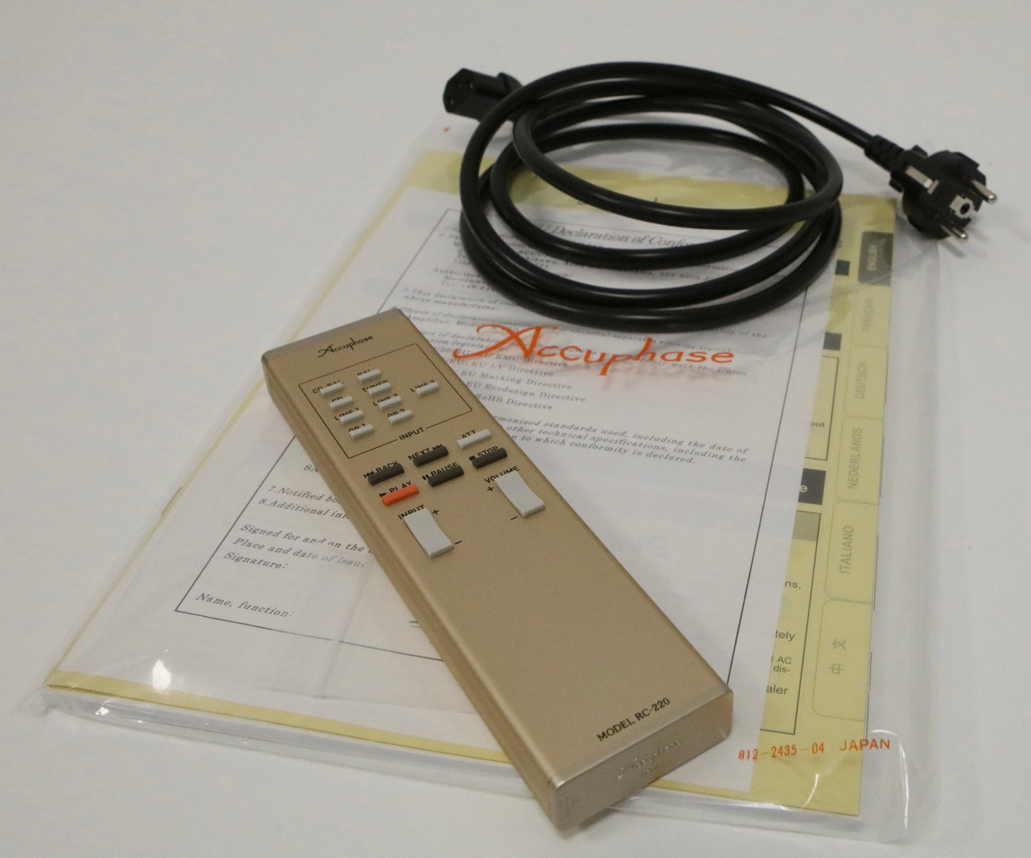 Accuphase E650 PIA Integrierter Class-A-Stereo-Verstärker aus 02/21