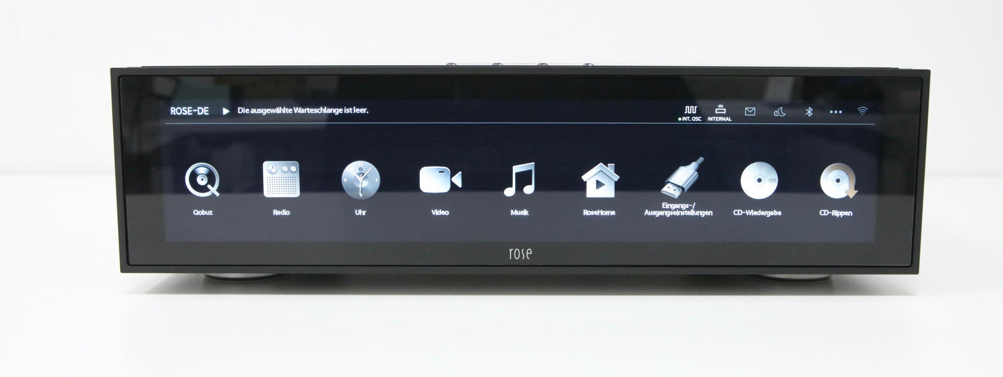 HiFi Rose RS 130 schwarz High-End Streamingtransport