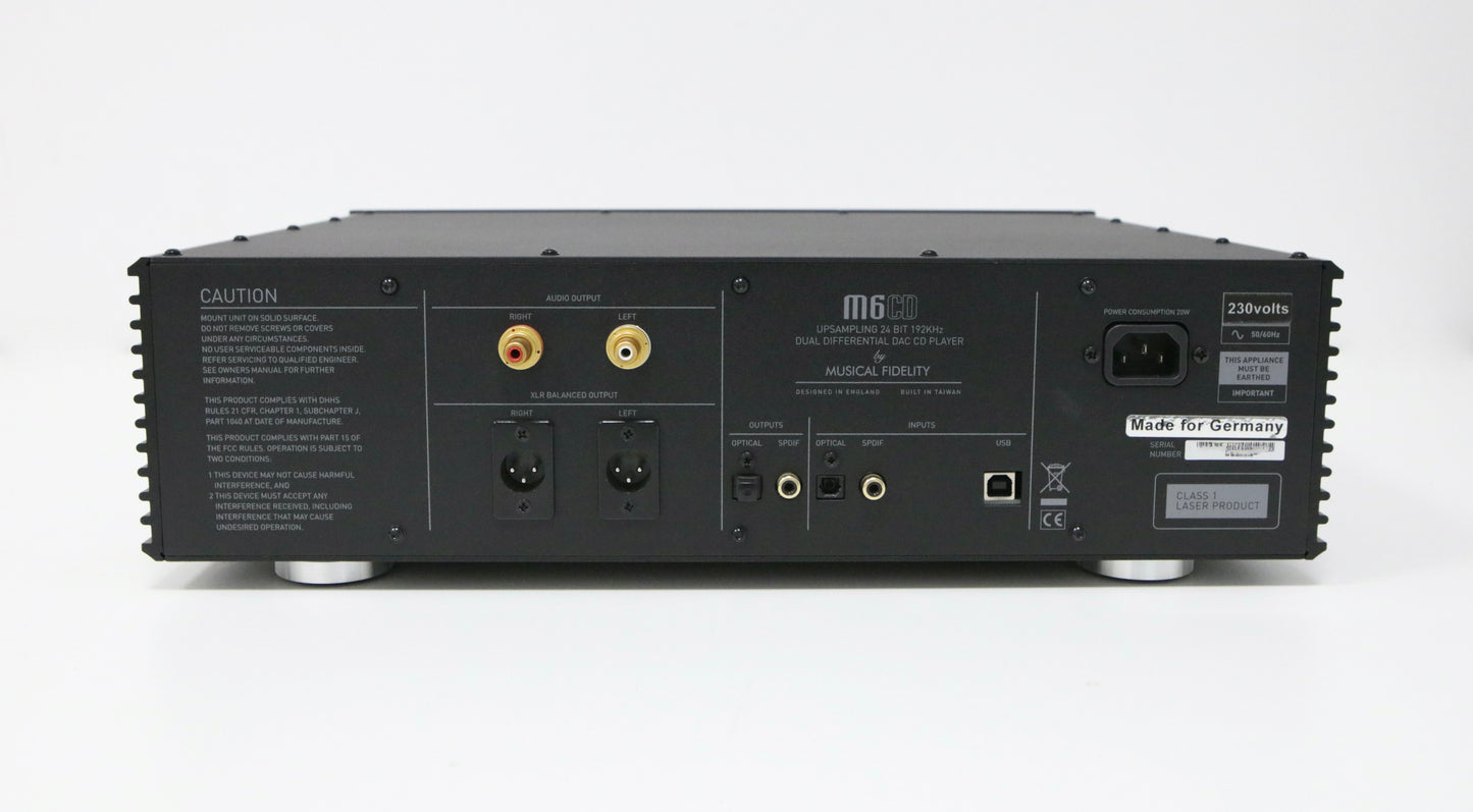 Musical Fidelity M6 CD/DAC High-End CD-Player