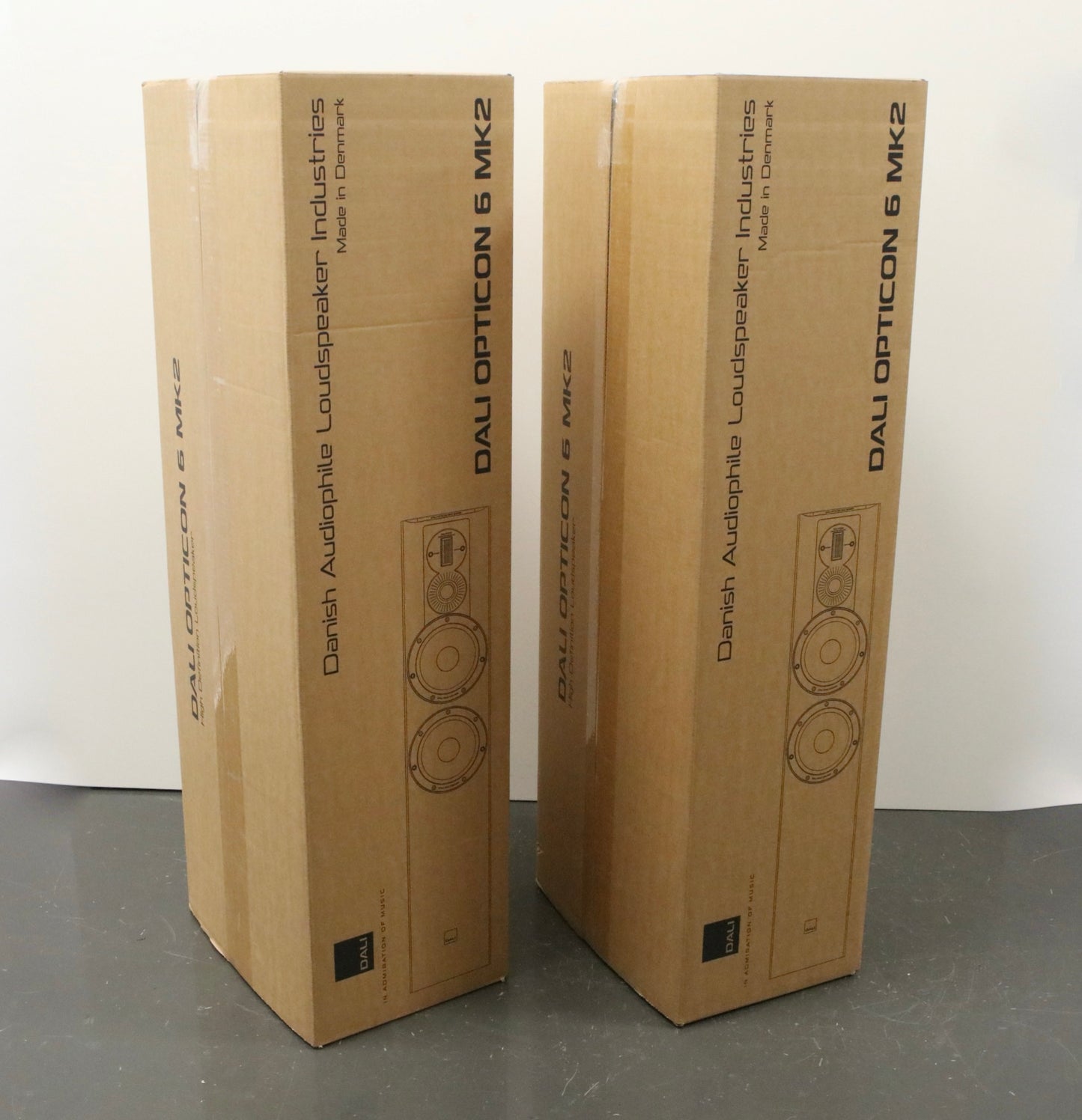 DALI Opticon 6 MK2 weiß High-End Kompaktlautsprecher
