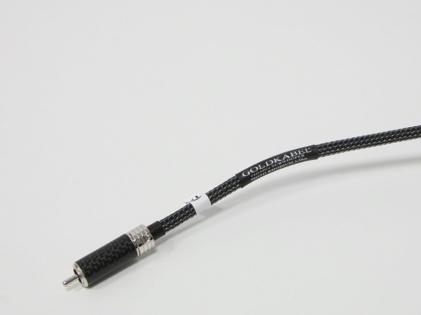 Goldkabel executive Subwoofer Mono Rhodium Kabel 3,5m