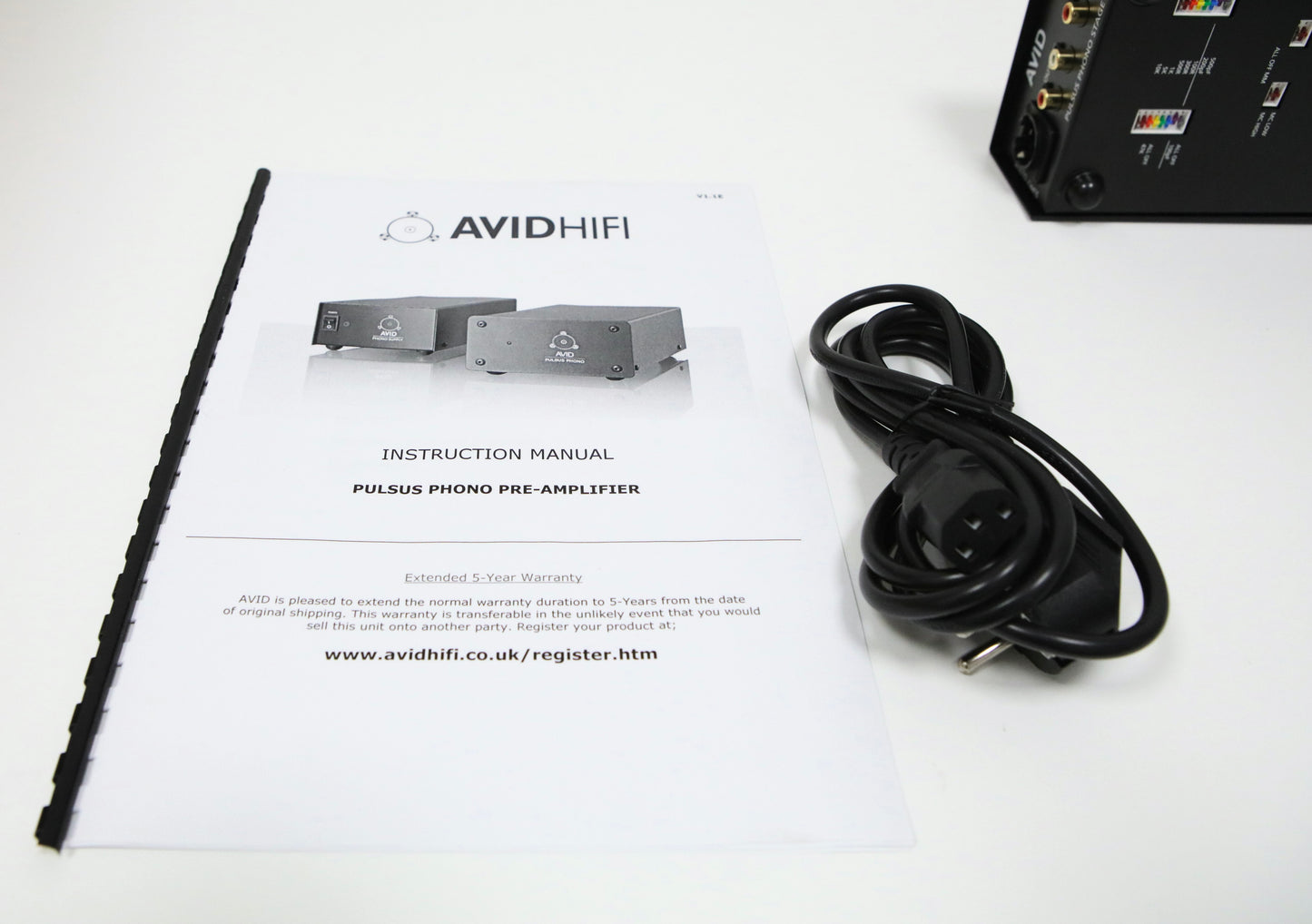 Avid Pulsus Phono High-End Phonoverstärker MM/MC