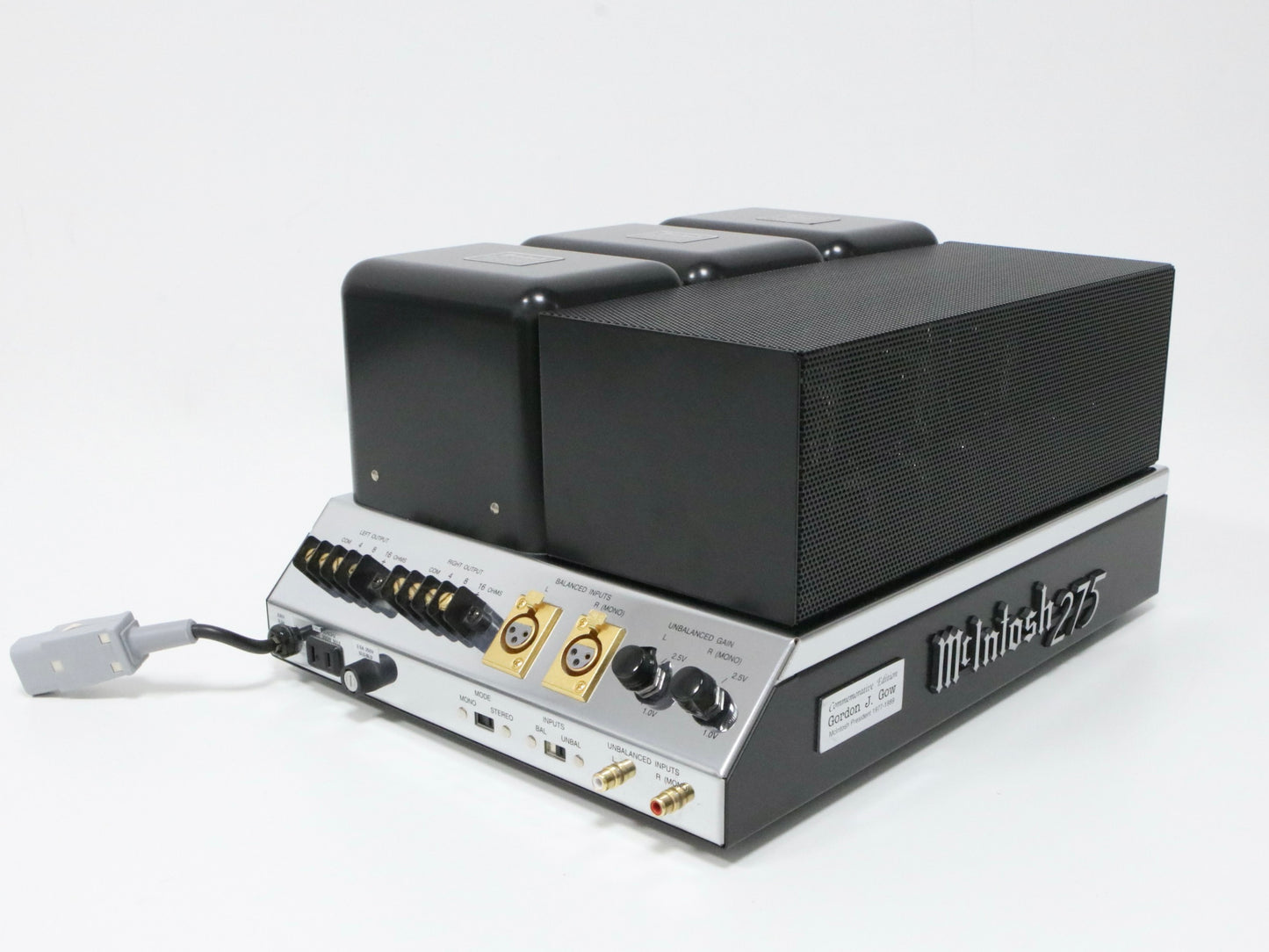 McIntosh MC275 Commemorative Edition J. Gow