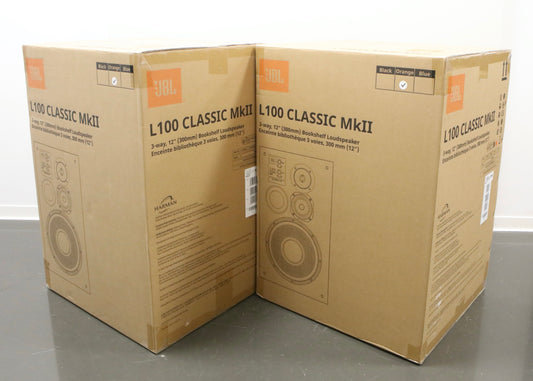 JBL L100 Classic MKII High-End Kompaktlautsprecher inkl. Stands