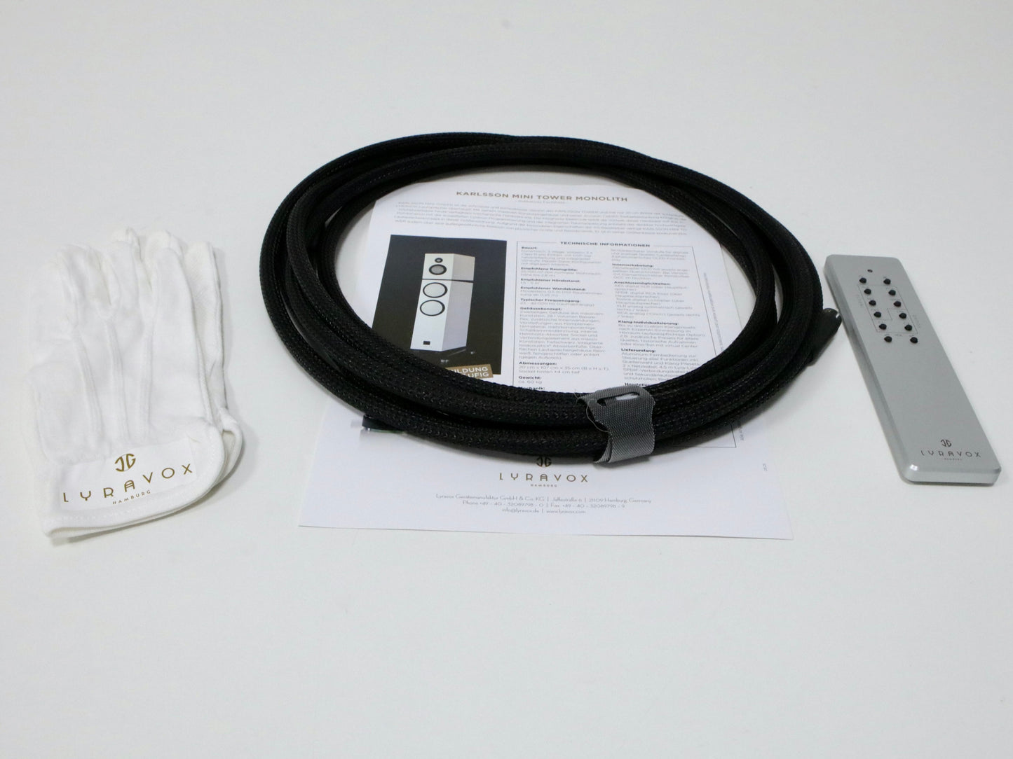 Lyravox Karlsson Mini Tower Monolith Aktiv-Lautsprecher