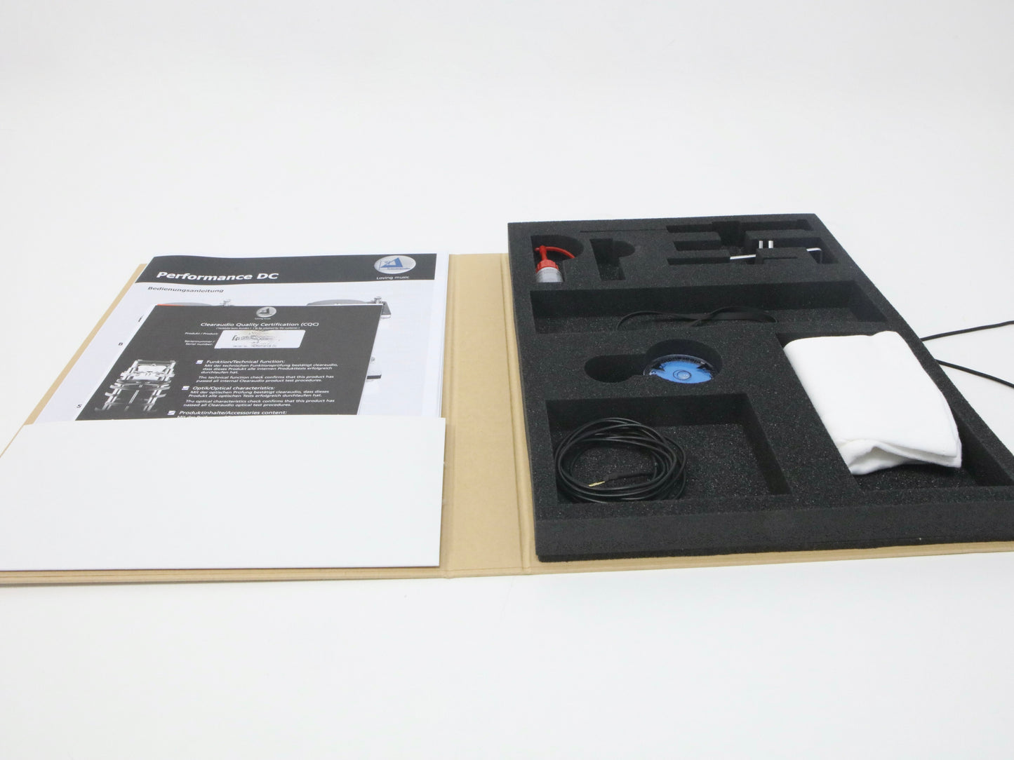 Clearaudio Performance DC, Satisfy, Concept MC