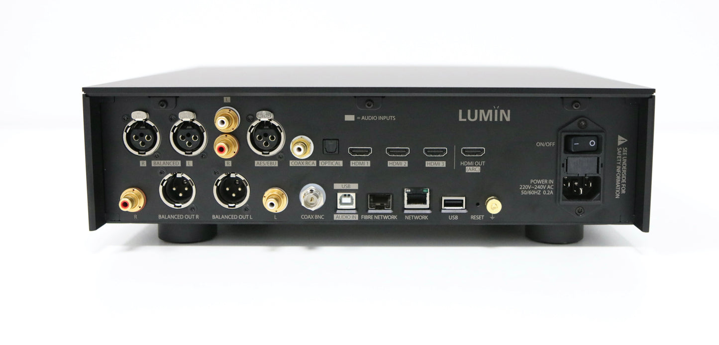 Lumin P1 High-End Streamingvorstufe Demo