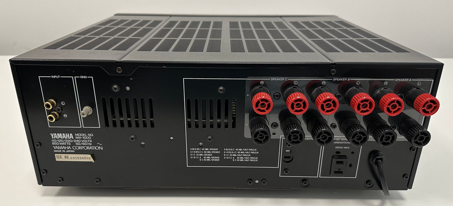 Yamaha MX1000 HIGH-END Verstärker Stereo Power Amplifier