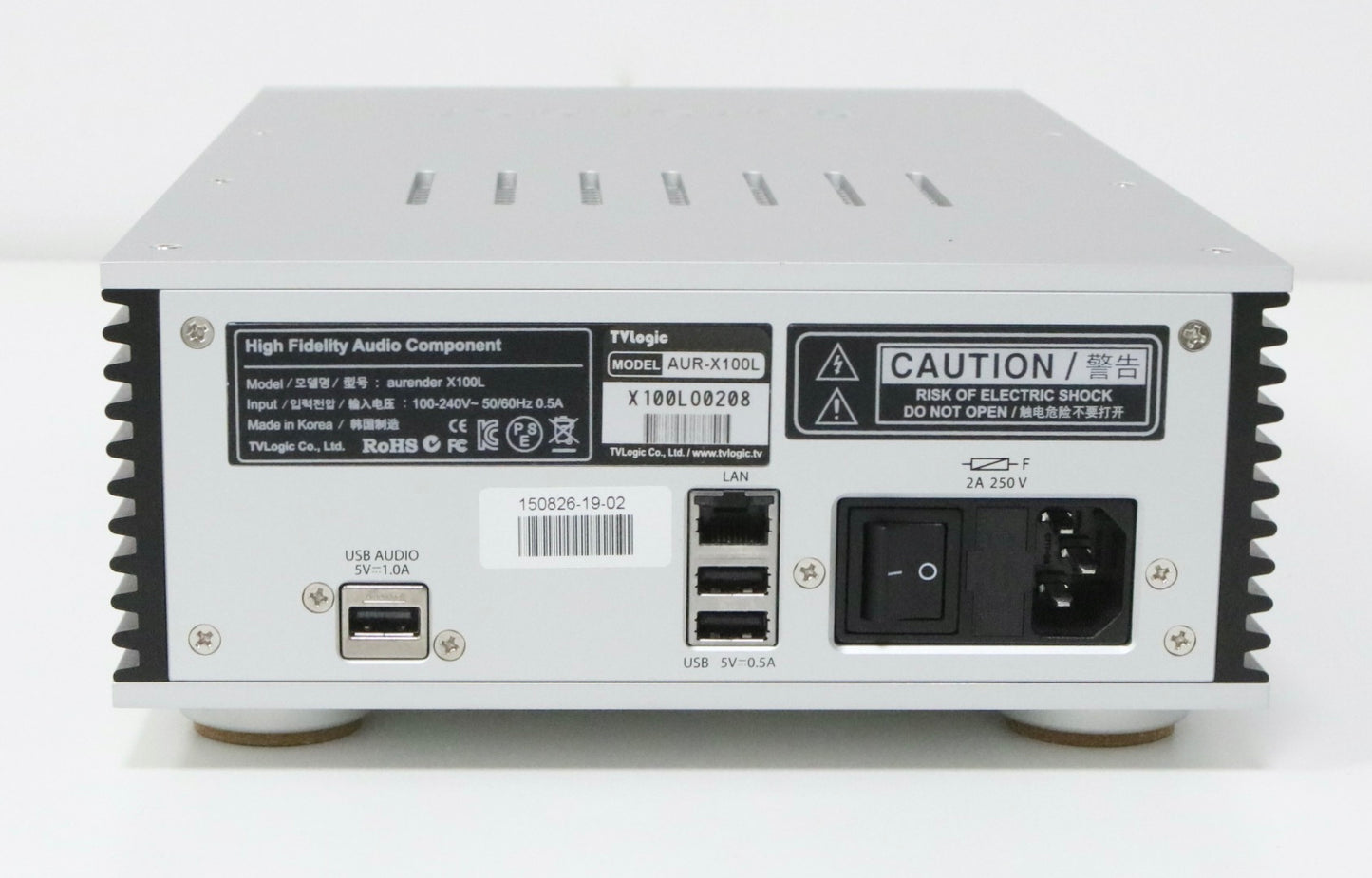 Aurender X100L 6TB silber High-End Musikserver/Streamer