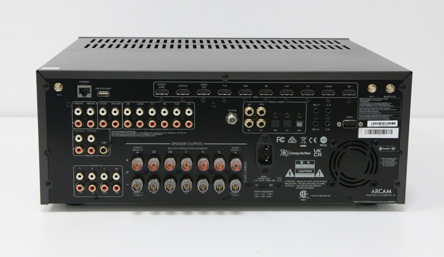 Arcam AVR21 High-End AV-Receiver aus 05/2025