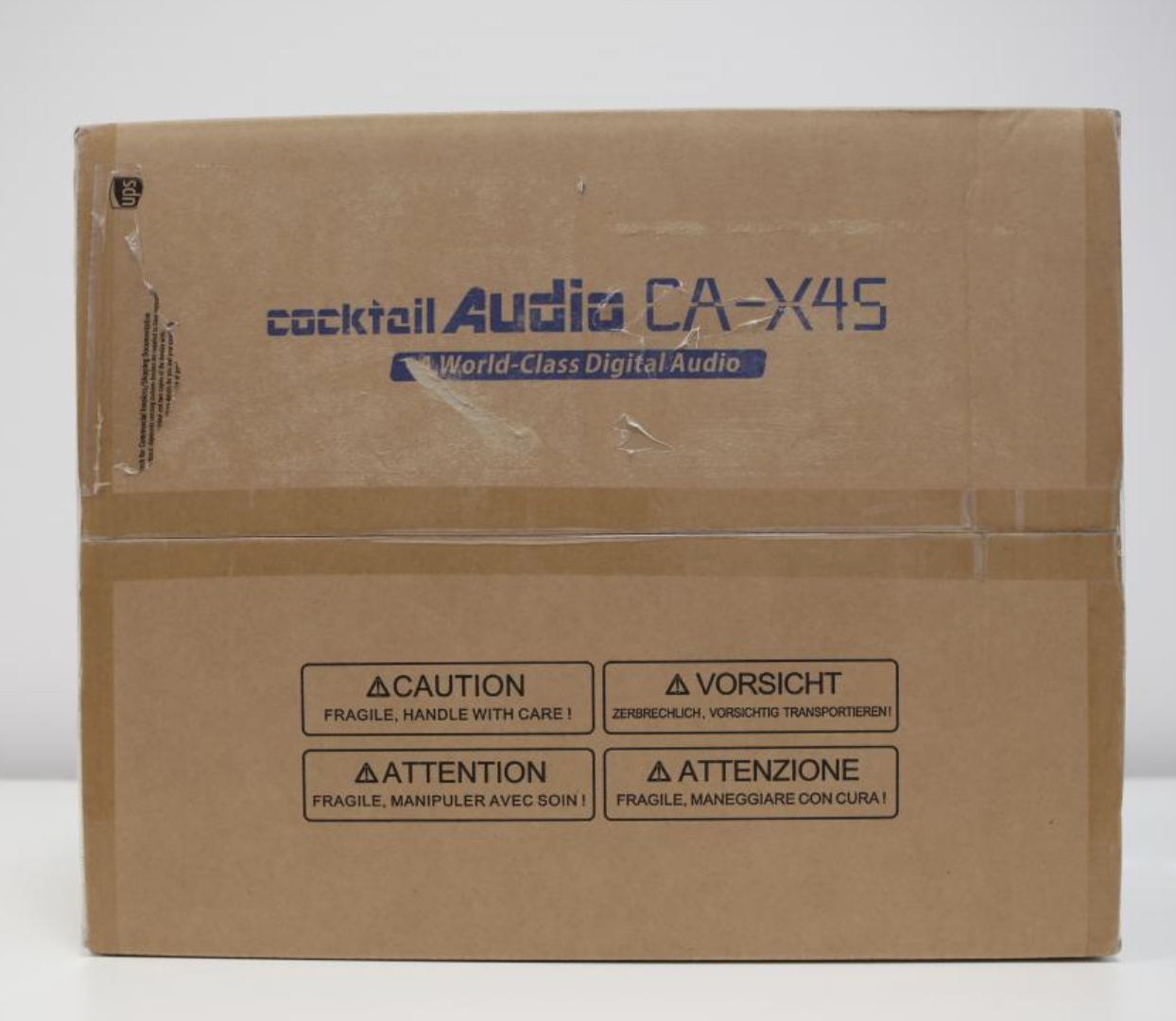 Cocktail Audio X45 HighEnd Musikserver/Ripper mit Dual Mono DAC schwarz ohne HDD
