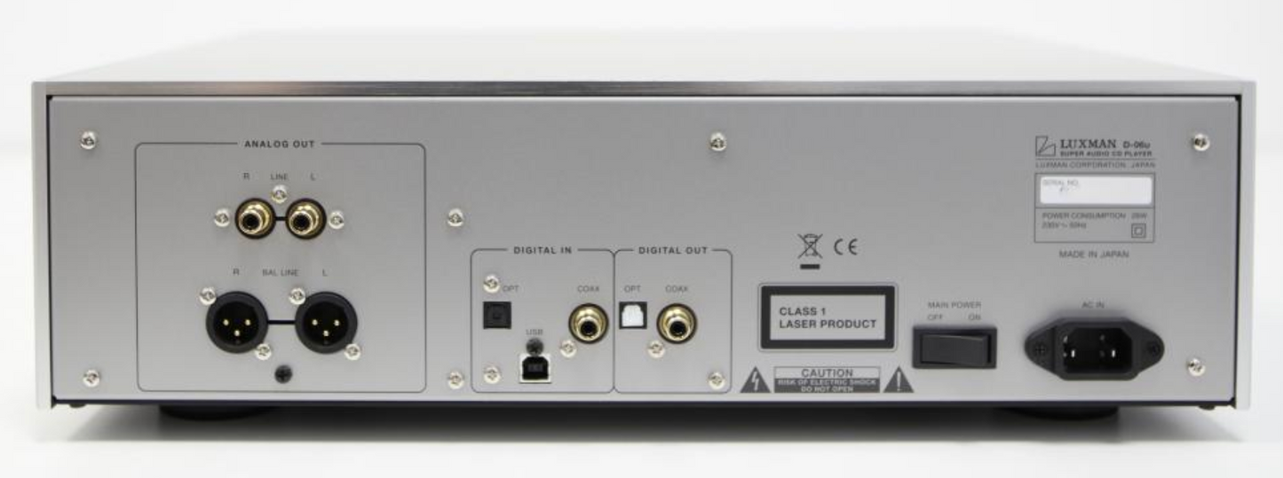 Luxman D-06u High-End SACD/CD-Player