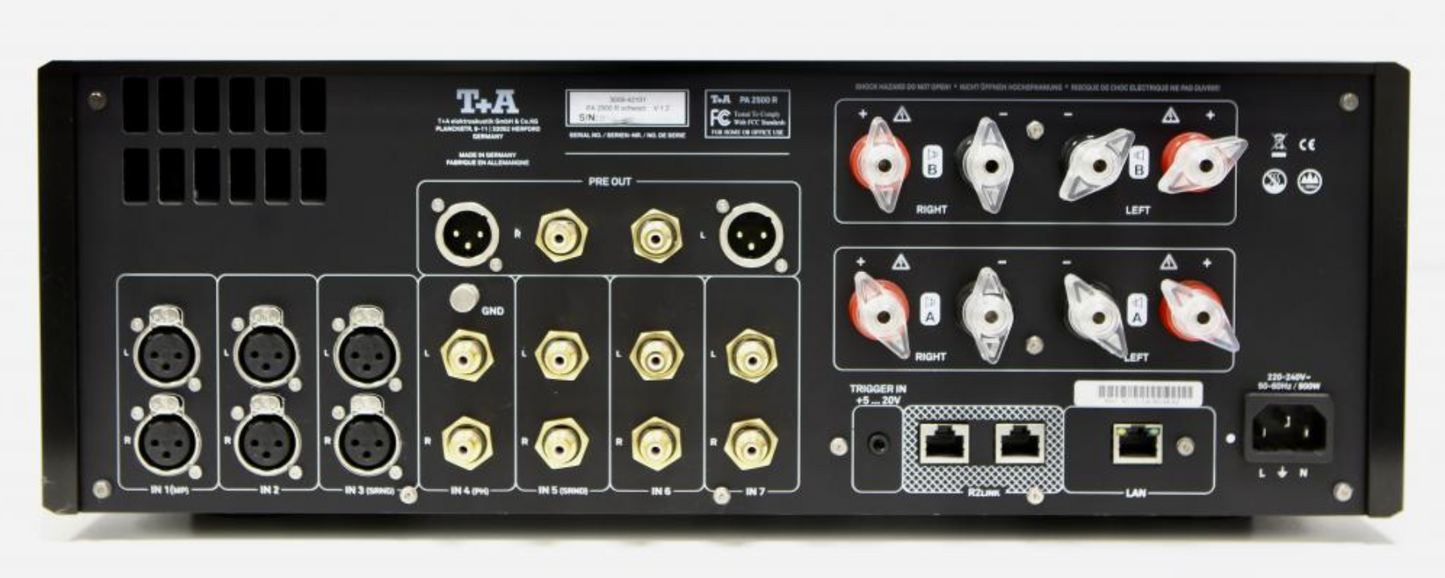 T+A PA 2500 R High-End Vollverstäker inkl. MC Modul