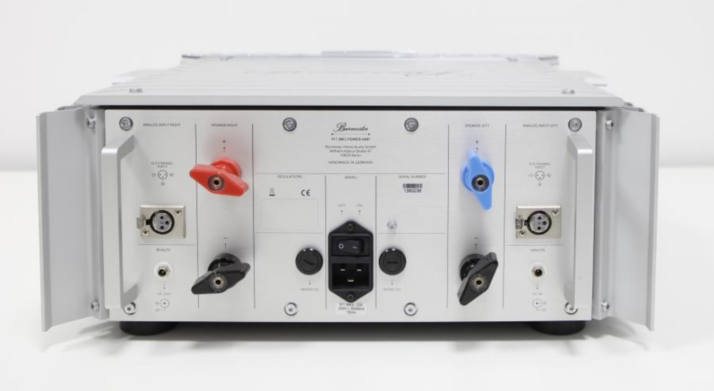 Burmester 911 MK3 Poweramplifier HighEnd Stereoendstufe aus 12/22