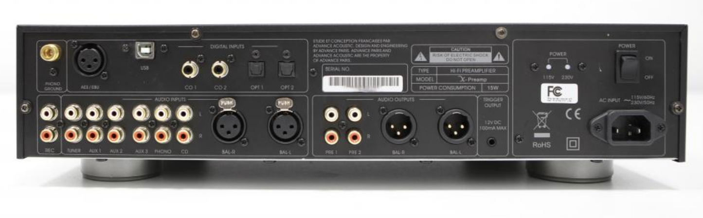Advance Acoustic X-Preamp High-End Vorverstärker