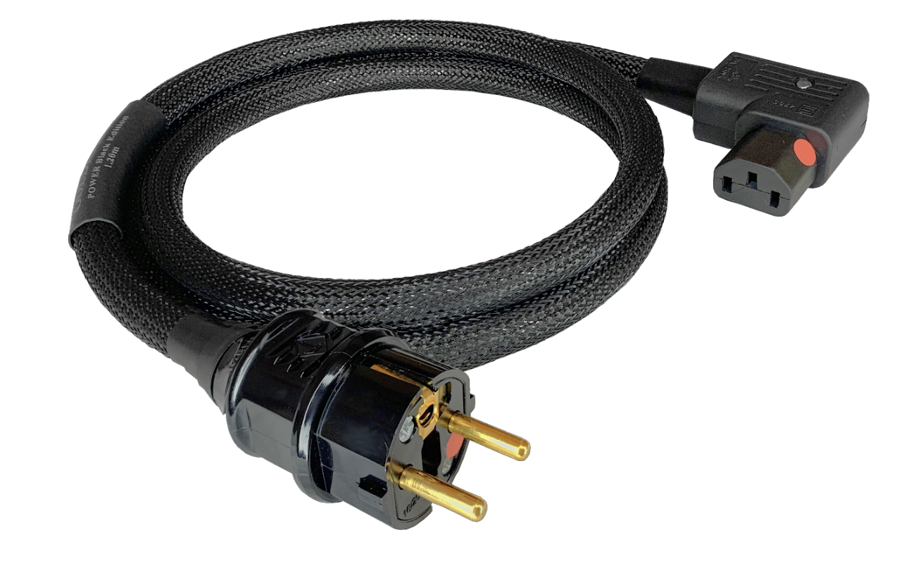 Goldkabel POWER Black Edition Winkel