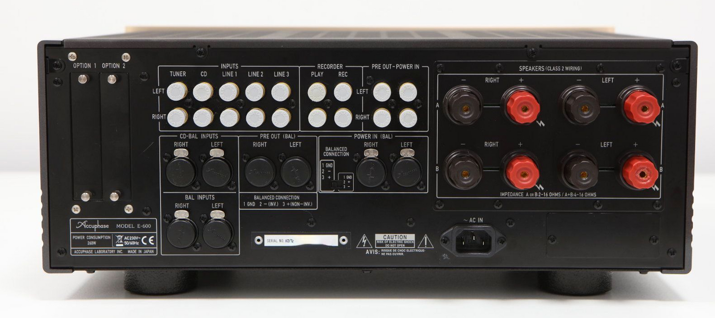 Accuphase E-600 P.I.A End Class A HighEnd Stereoverstärker