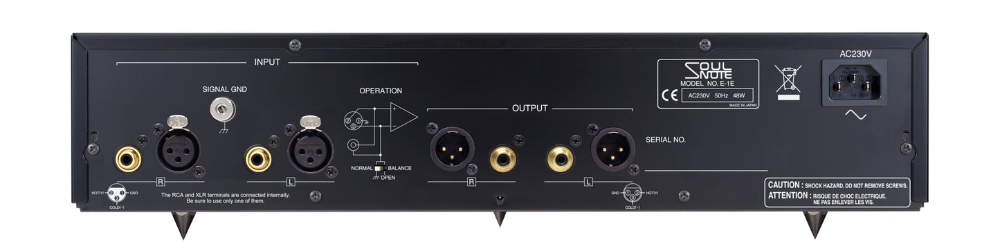SOULNOTE E-1 Phono-Vorstufe Equalizer