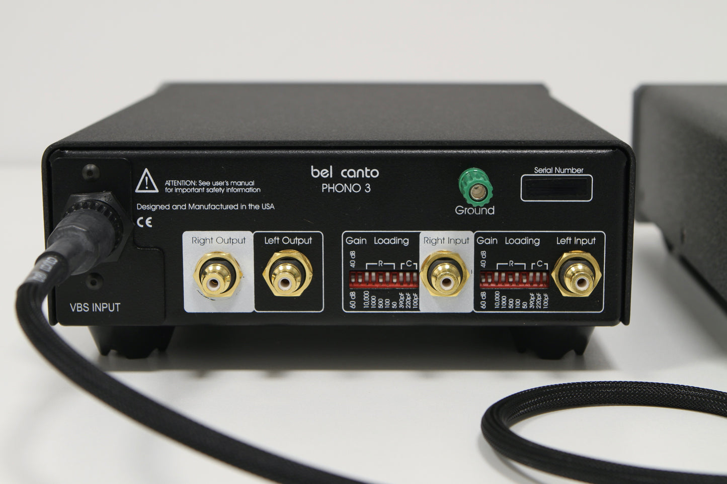 Bel Canto e.One Phono 3 + VBL1 High-End Phonovorstufe mit Netzteil