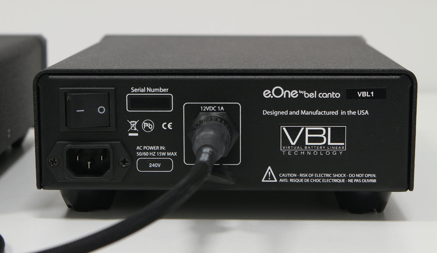 Bel Canto e.One Phono 3 + VBL1 High-End Phonovorstufe mit Netzteil