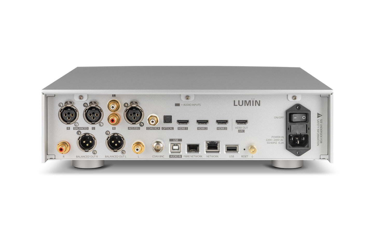 Lumin P1 Netzwerkplayer inkl. DAC + Vorstufe