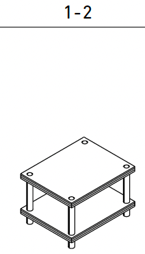 CREAKTIVE TREND 1 HiFi-Rack