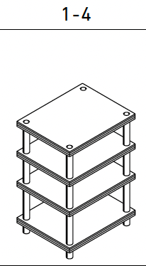 CREAKTIVE TREND 1 HiFi-Rack