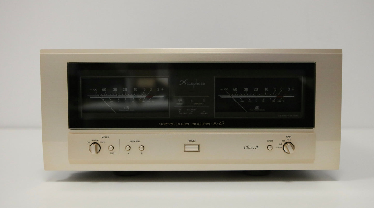 Accuphase A47 High-End Class A Stereoendstufe