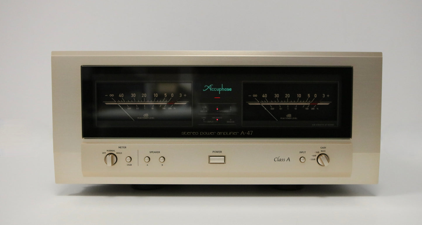 Accuphase A47 High-End Class A Stereoendstufe