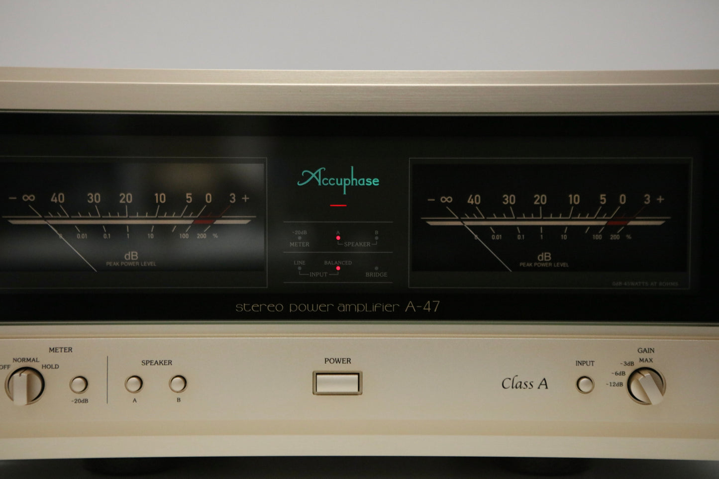 Accuphase A47 High-End Class A Stereoendstufe