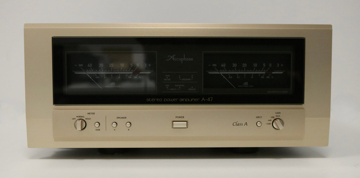 Accuphase A47 High-End Class A Stereoendstufe