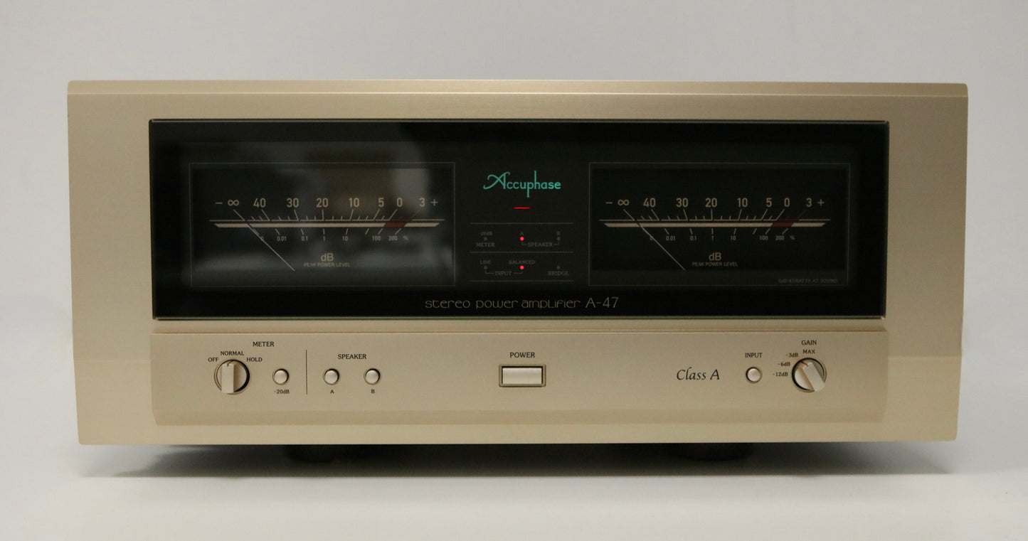 Accuphase A47 High-End Class A Stereoendstufe