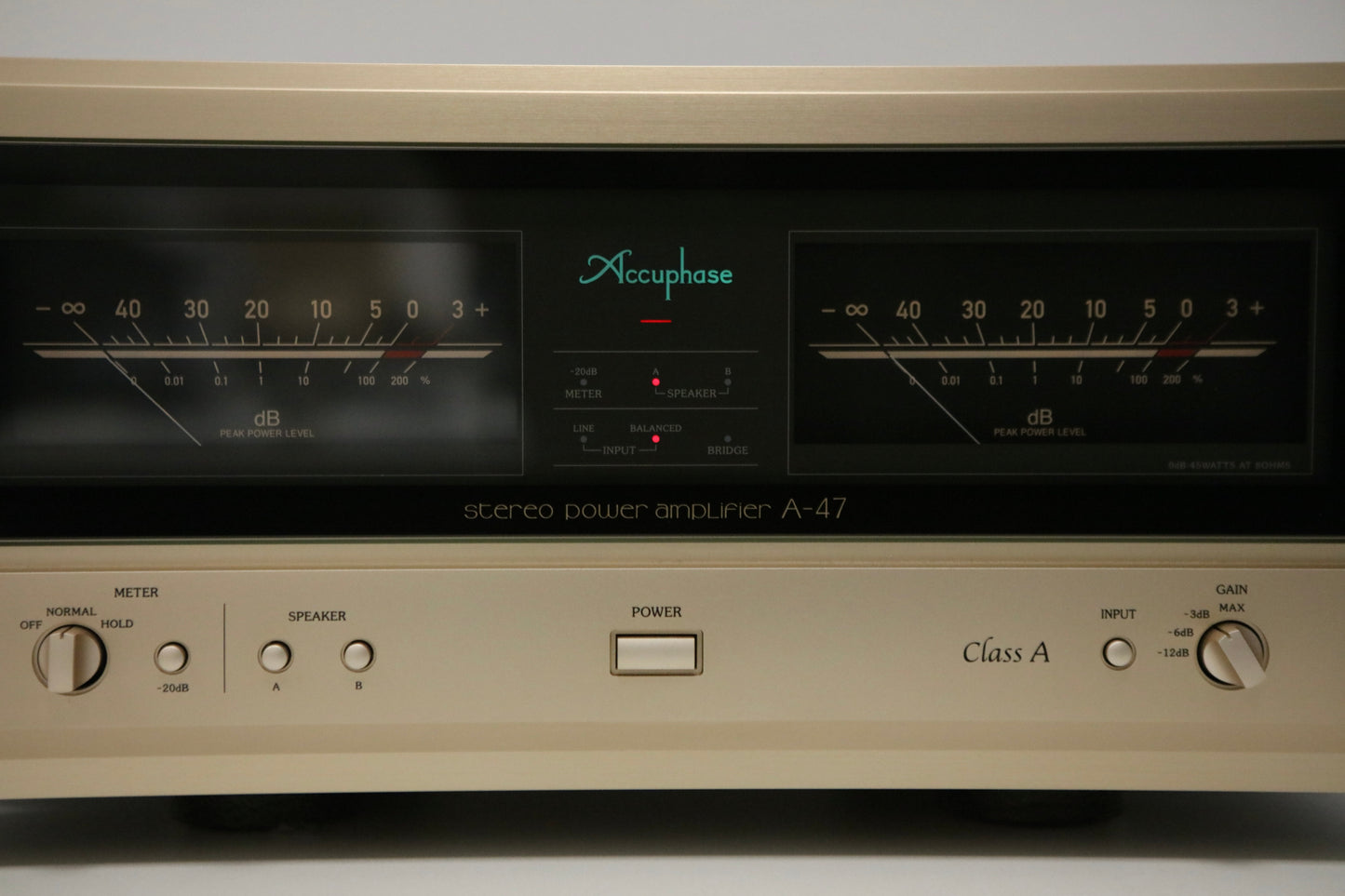 Accuphase A47 High-End Class A Stereoendstufe