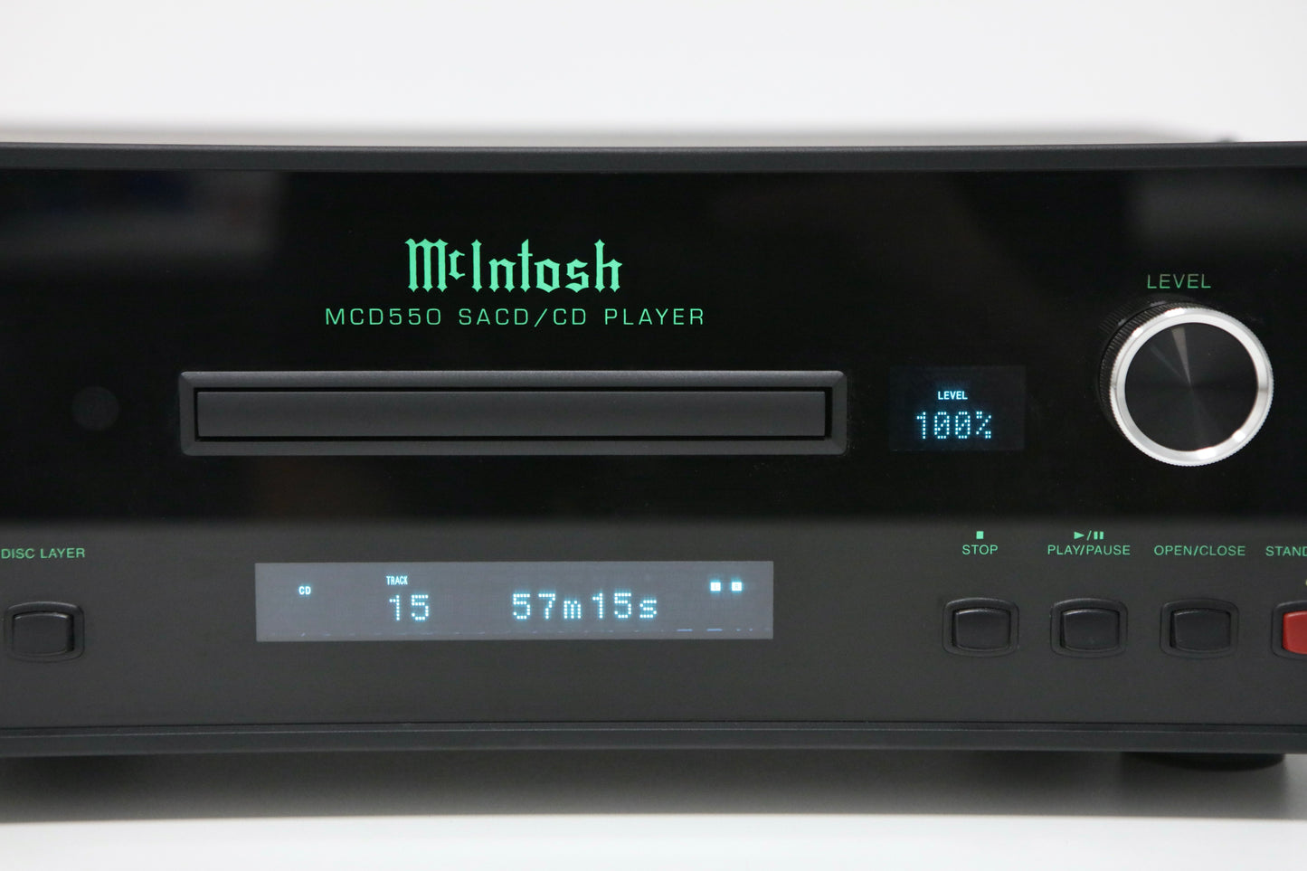 McIntosh MCD550 AC High-End SACD/CD Player