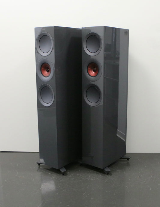 KEF R7 Meta titanium grey High-End Standlautsprecher