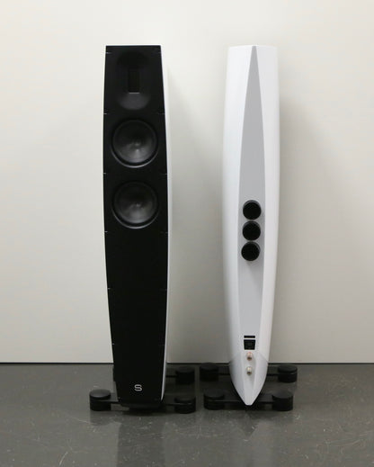 Scansonic Q3 weiß hochglanz High-End Standlautsprecher aus 05/24