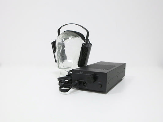 Stax SRM-1 High-End Kopfhörerverstärker mit Kopfhörer