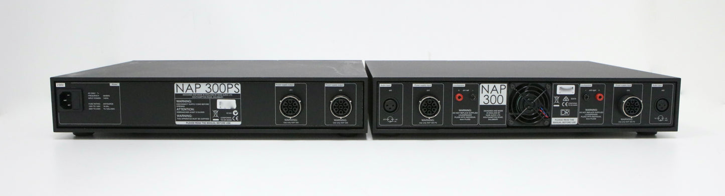 Naim Audio NAP 300 DR Endstufe mit NAP 300 PS Netzteil